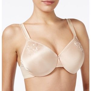 NWT Wacoal Slimline Seamless Minimizer Bra 85154 N